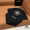 6931a396ccd8ab3d7af97d73 CH - Chrome Hearts Heavyweight Metal Horse Hoof with Sanskrit Embroidery Logo Short Sleeve Crew Neck T-Shirt Unisex
