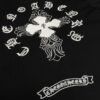 6931a397ccd8ab3d7af97d86 CH Crocodile Heavy Metal Embroidered Logo Short Sleeve Round Neck T-Shirt Unisex Lightweight Luxury High-Quality 320g Double Cotton Fabric