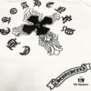 6931a398ccd8ab3d7af97d8f CH➡️ Chrome Hearts Heavyweight Embroidered Logo Short Sleeve Round Neck T-Shirt Unisex