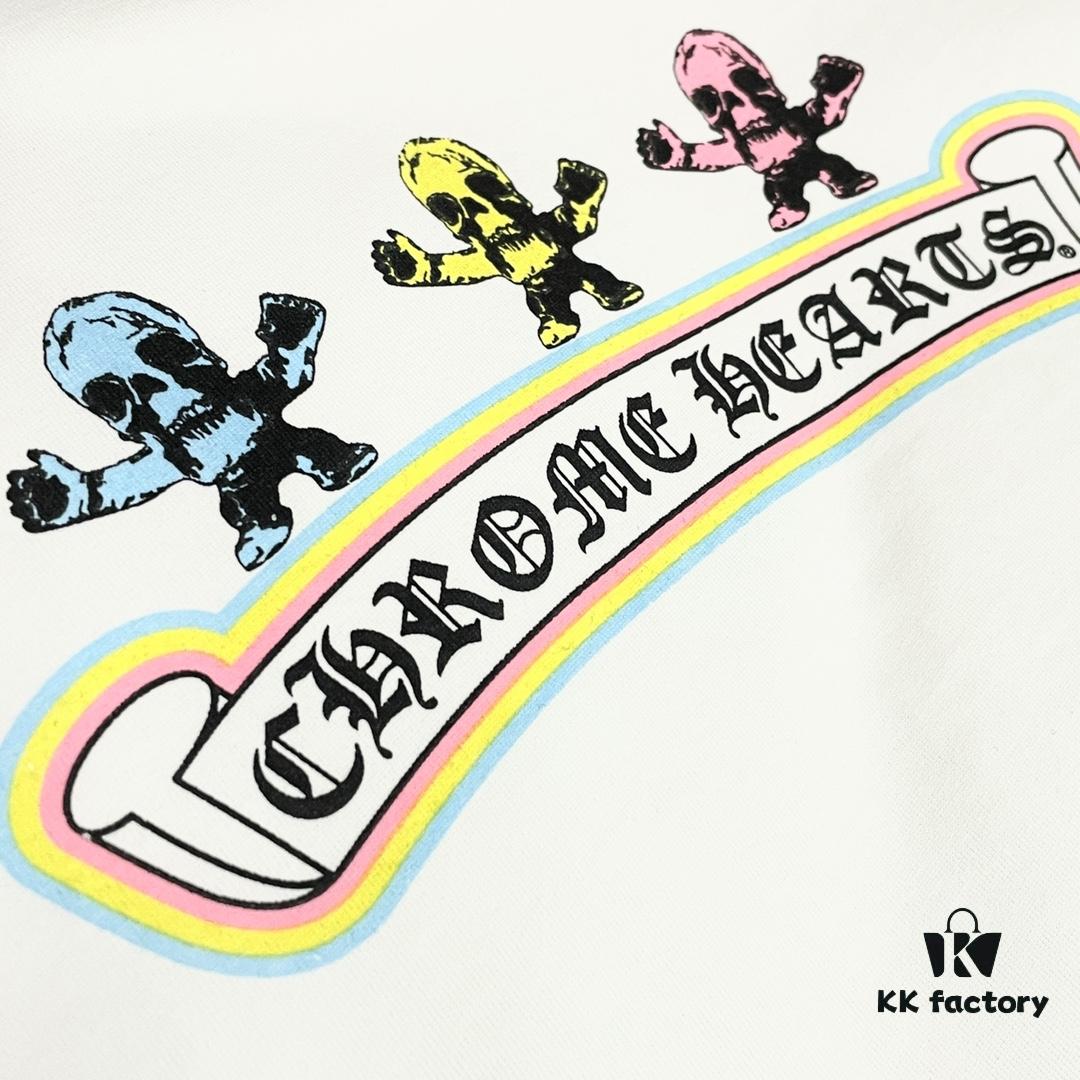 6931a39bccd8ab3d7af97dd2 Chrome Hearts Graffiti Logo Short Sleeve Round Neck T-Shirt Unisex