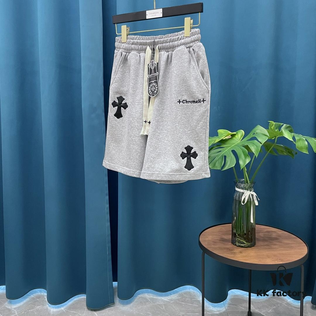 CH - Chrome Hearts Embroidered Logo Casual Shorts