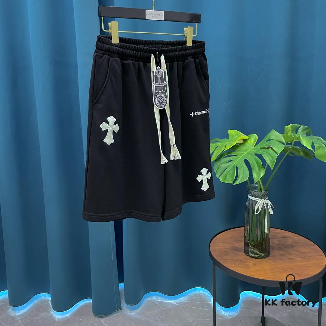 CH - Chrome Hearts Embroidered Logo Casual Shorts