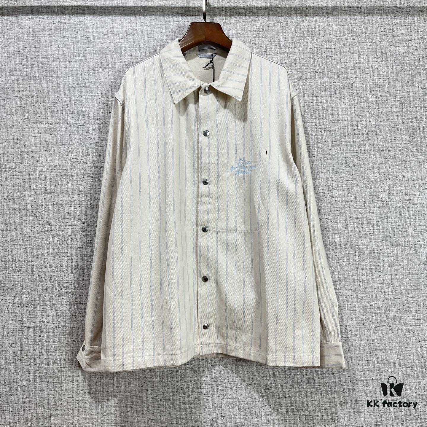 6931a39eccd8ab3d7af97dfd Christian Dior 25SS Spring New Arrival Striped Long-Sleeve Shirt Jacket