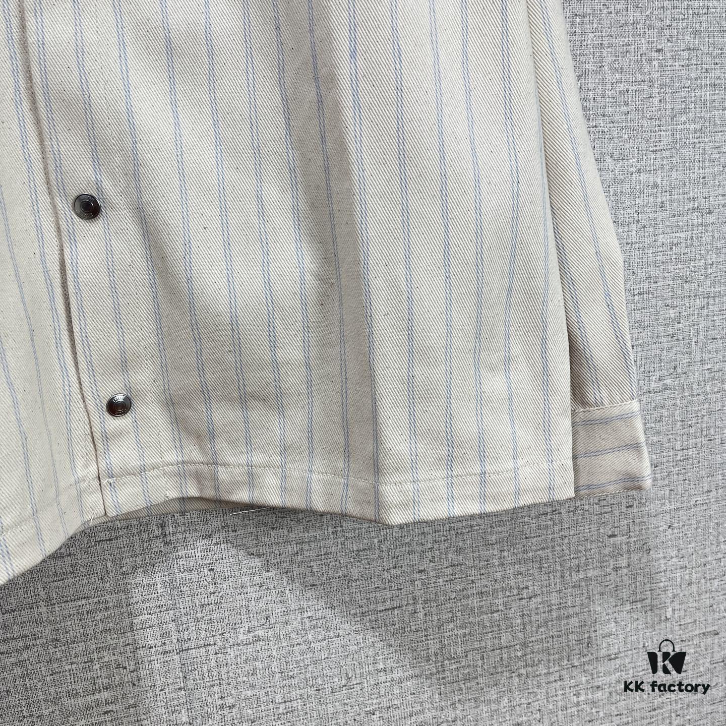 6931a39eccd8ab3d7af97e01 Christian Dior 25SS Spring New Arrival Striped Long-Sleeve Shirt Jacket