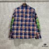 6931a39fccd8ab3d7af97e11 Chrome Hearts 2025 SS Spring/Summer New Arrival Aligned Plaid Long-Sleeve Button-Down Shirt