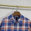 6931a39fccd8ab3d7af97e12 Chrome Hearts 2025 SS Spring/Summer New Arrival Aligned Plaid Long-Sleeve Button-Down Shirt