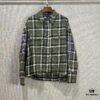 6931a39fccd8ab3d7af97e19 Chrome Hearts 2025 SS Spring Summer New Arrival Aligned Plaid Long Sleeve Button-Down Shirt