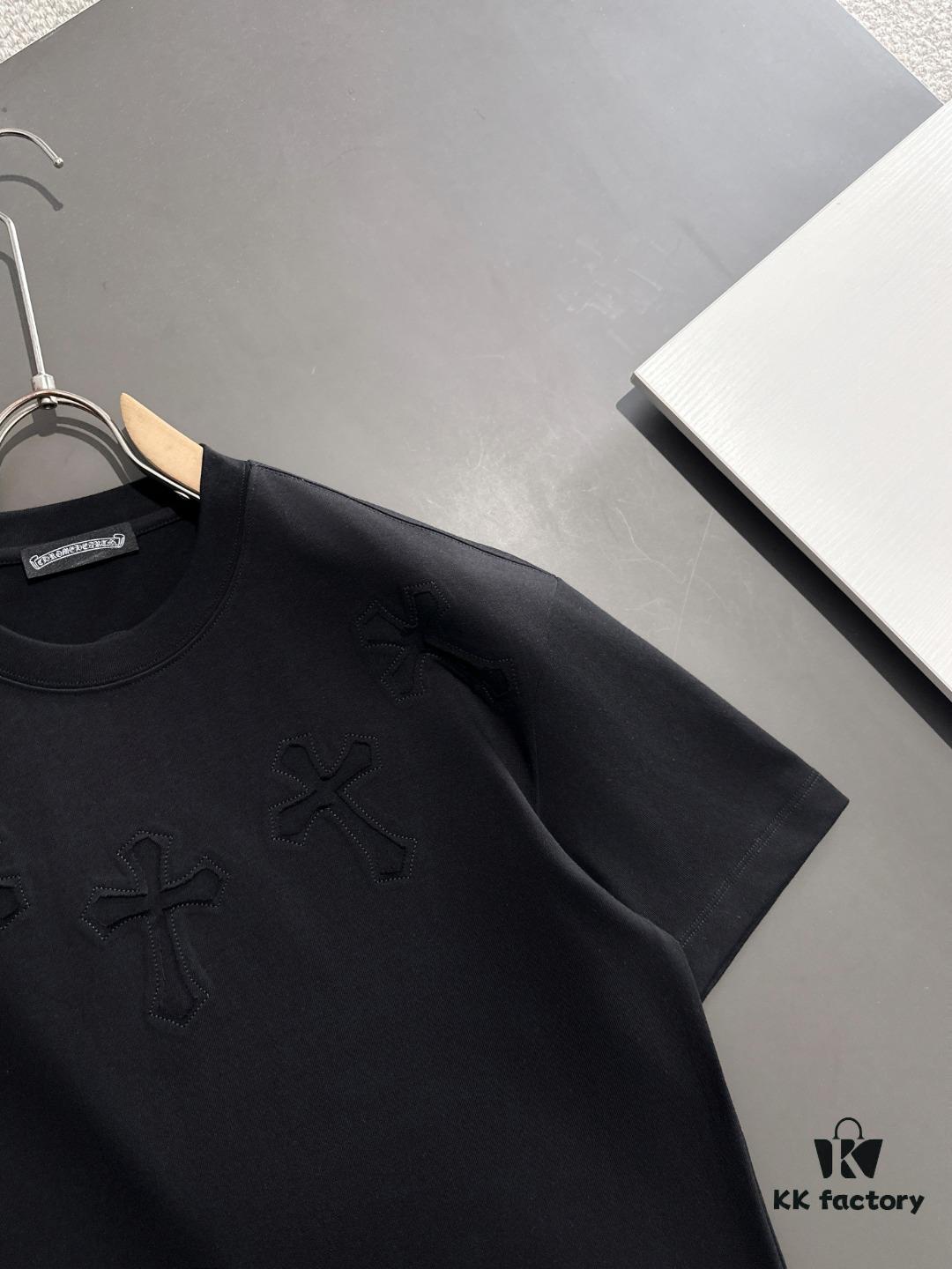 6931a3a0ccd8ab3d7af97e21 Chrome Hearts 2025 Spring Collection New Arrival (Premium Quality, Not Standard Stock) - Heavyweight 260g High-Density Short Sleeve Unisex T-Shirt