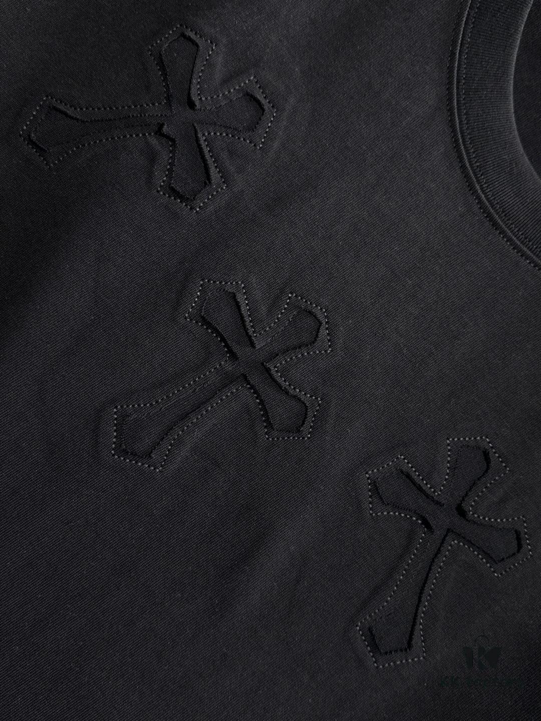6931a3a0ccd8ab3d7af97e23 Chrome Hearts 2025 Spring Collection New Arrival (Premium Quality, Not Standard Stock) - Heavyweight 260g High-Density Short Sleeve Unisex T-Shirt