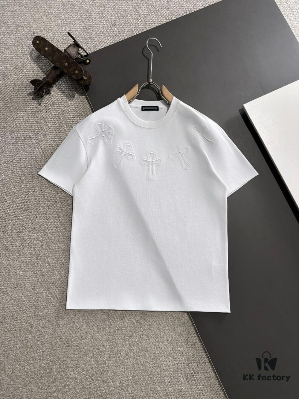 6931a3a0ccd8ab3d7af97e29 Chrome Hearts 2025 Spring Collection Heavyweight 260g High-Density Short Sleeve T-Shirt, Exclusive Runway Unisex Design