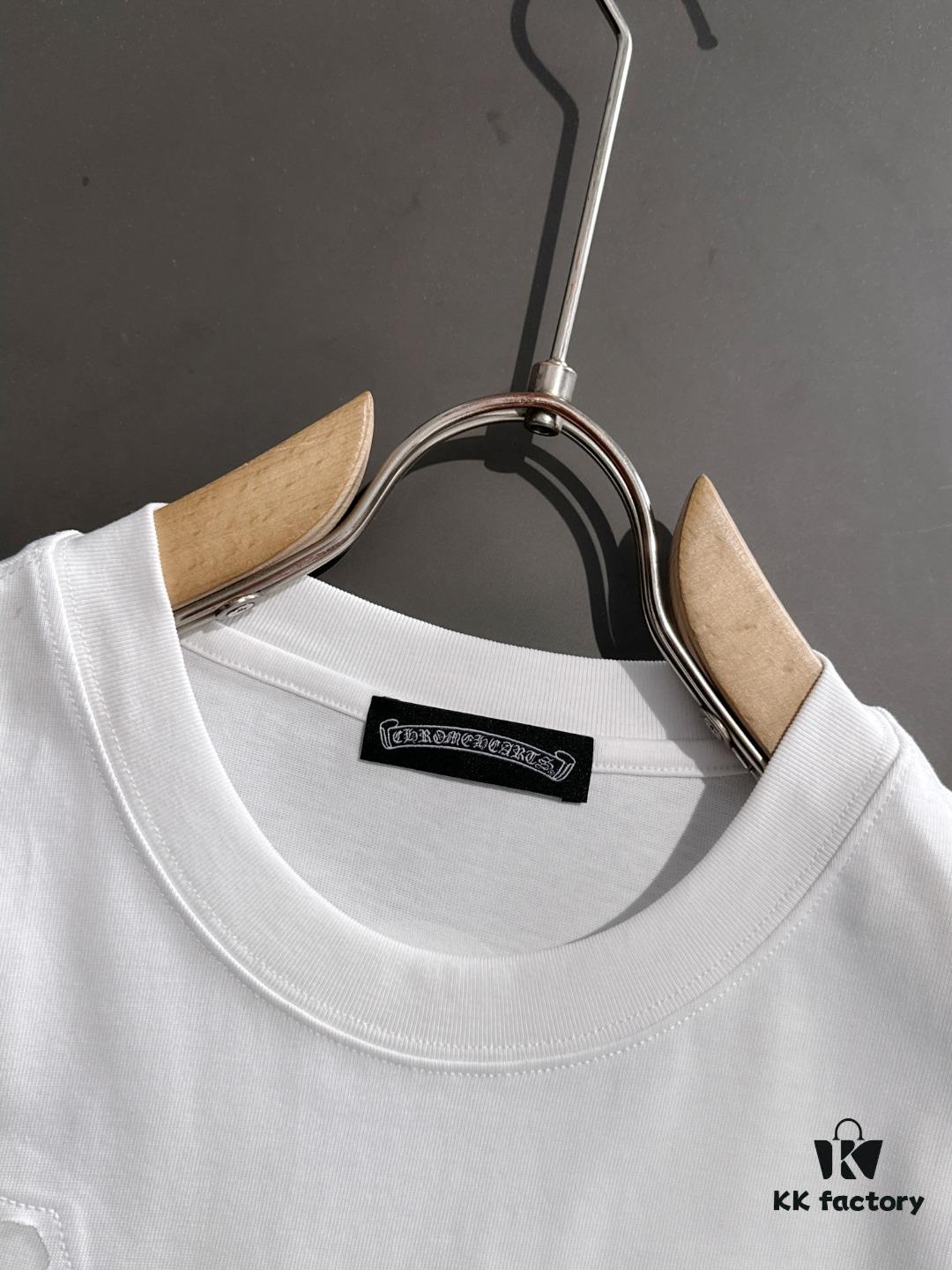 6931a3a0ccd8ab3d7af97e2b Chrome Hearts 2025 Spring Collection Heavyweight 260g High-Density Short Sleeve T-Shirt, Exclusive Runway Unisex Design