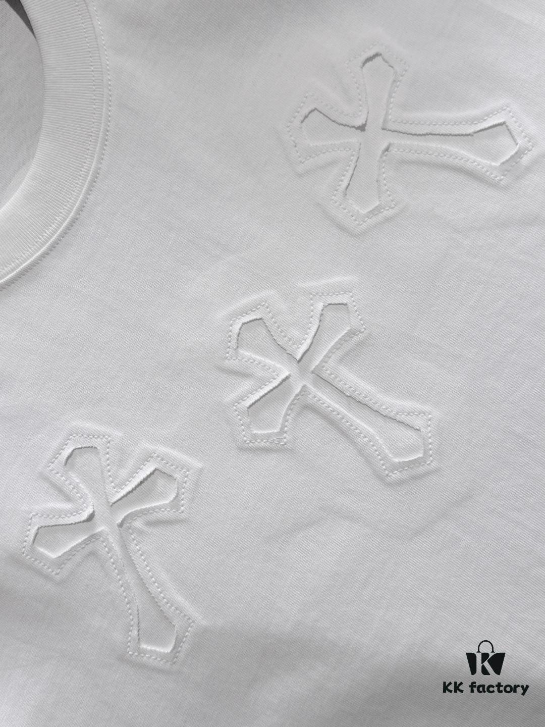 6931a3a0ccd8ab3d7af97e2c Chrome Hearts 2025 Spring Collection Heavyweight 260g High-Density Short Sleeve T-Shirt, Exclusive Runway Unisex Design