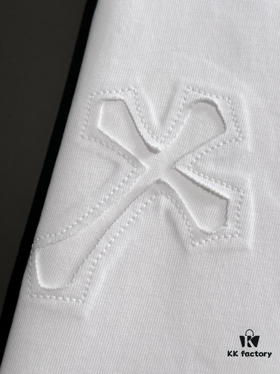 6931a3a0ccd8ab3d7af97e2e Chrome Hearts 2025 Spring Collection Heavyweight 260g High-Density Short Sleeve T-Shirt, Exclusive Runway Unisex Design