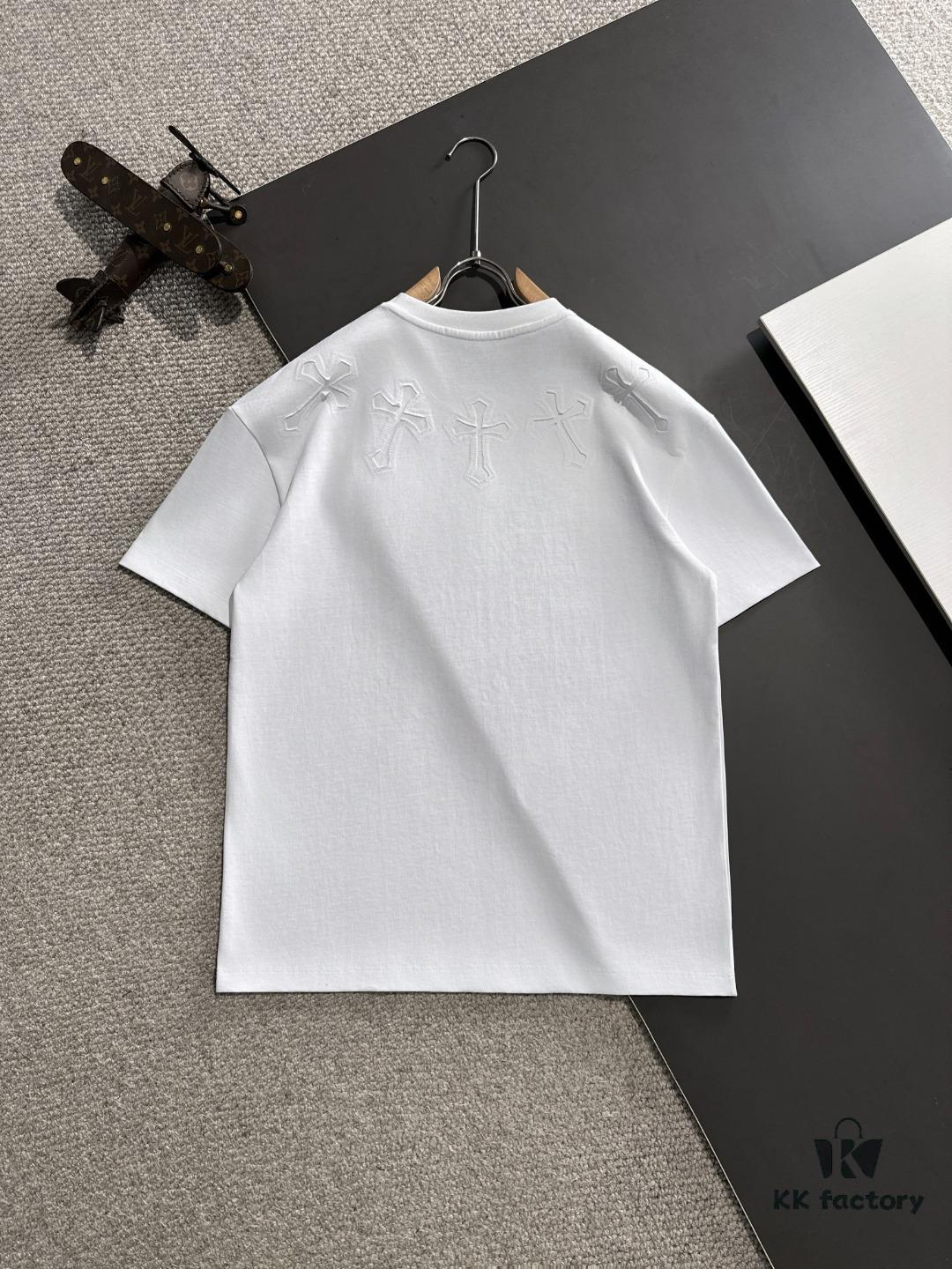 6931a3a0ccd8ab3d7af97e31 Chrome Hearts 2025 Spring Collection Heavyweight 260g High-Density Short Sleeve T-Shirt, Exclusive Runway Unisex Design