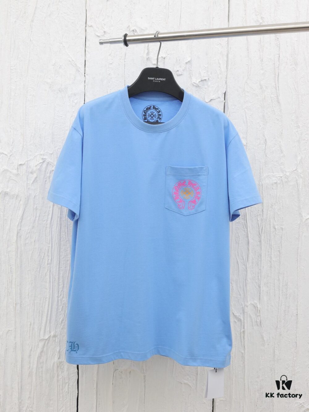 6931a3a1ccd8ab3d7af97e33 Chrome Hearts* Miami Limited Edition Horseshoe Cross Print Short Sleeve T-Shirt 2025 New Arrival