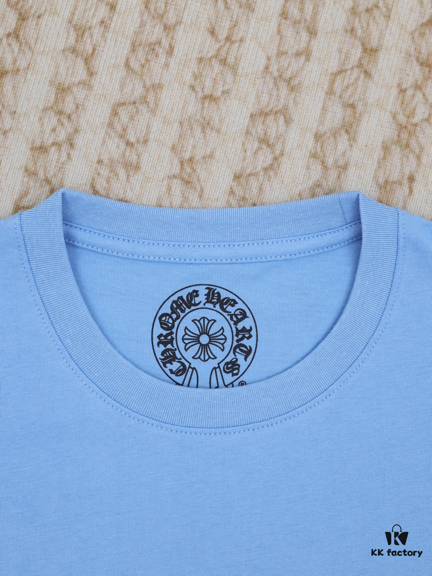 6931a3a1ccd8ab3d7af97e3b Chrome Hearts* Miami Limited Edition Horseshoe Cross Print Short Sleeve T-Shirt 2025 New Arrival