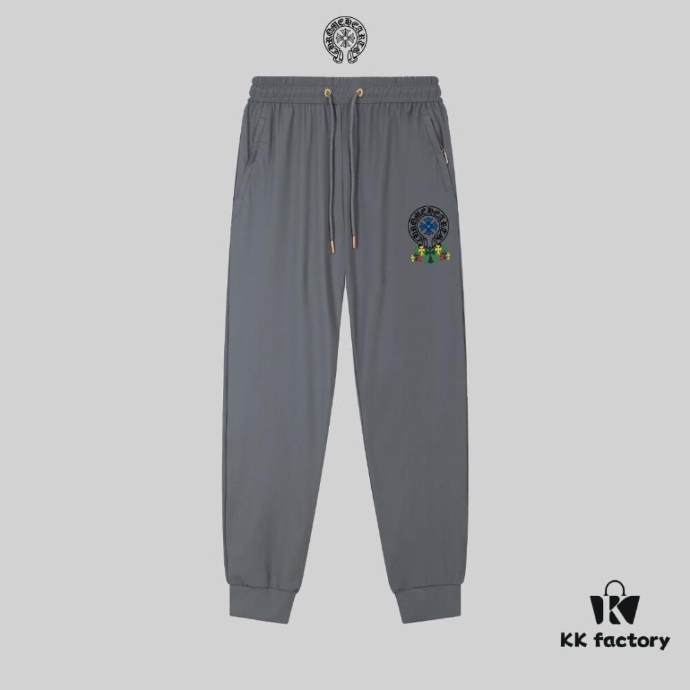 6931a3a2ccd8ab3d7af97e54 Chrome Hearts Spring and Summer New Arrival Two-Color High-Quality Lightweight Athletic Linen Pants Smooth, Comfortable, Wrinkle-Resistant and Seamless