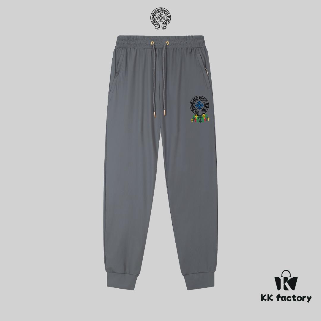 6931a3a2ccd8ab3d7af97e54 Chrome Hearts Spring and Summer New Arrival Two-Color High-Quality Lightweight Athletic Linen Pants Smooth, Comfortable, Wrinkle-Resistant and Seamless