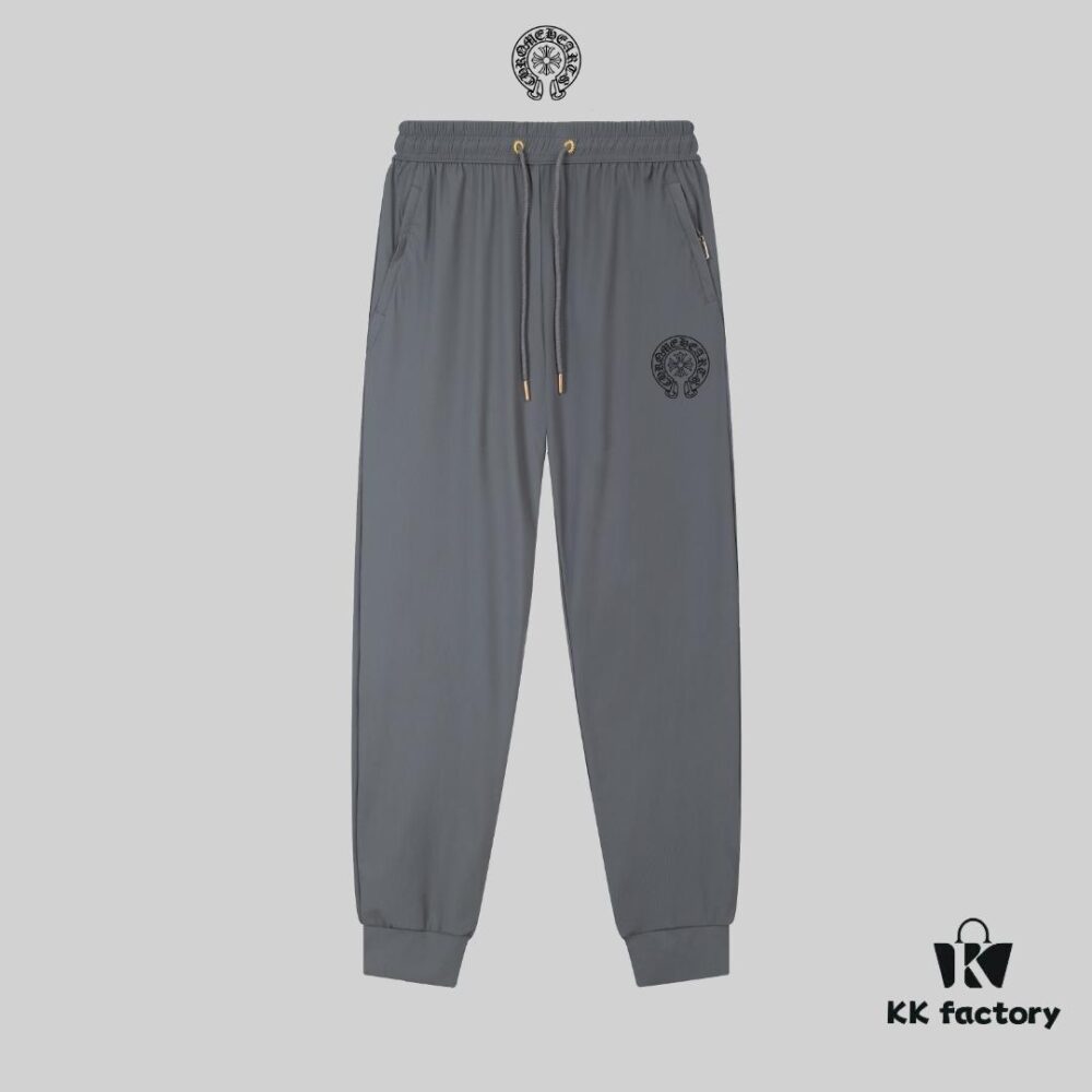 6931a3a3ccd8ab3d7af97e5d Chrome Hearts Spring and Summer New Arrival High-Quality Lightweight Sport Casual Ice-Silk Pants in Two Classic Colors, Smooth Comfortable Wrinkle-Free and Seamless Design