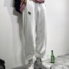6931a3a8ccd8ab3d7af97ebc CH Chrome Heart 24FW Spring/Summer New Arrival Horseshoe Sanskrit Logo Cropped Casual Pants Unisex – Cross Sanskrit Patch Design
