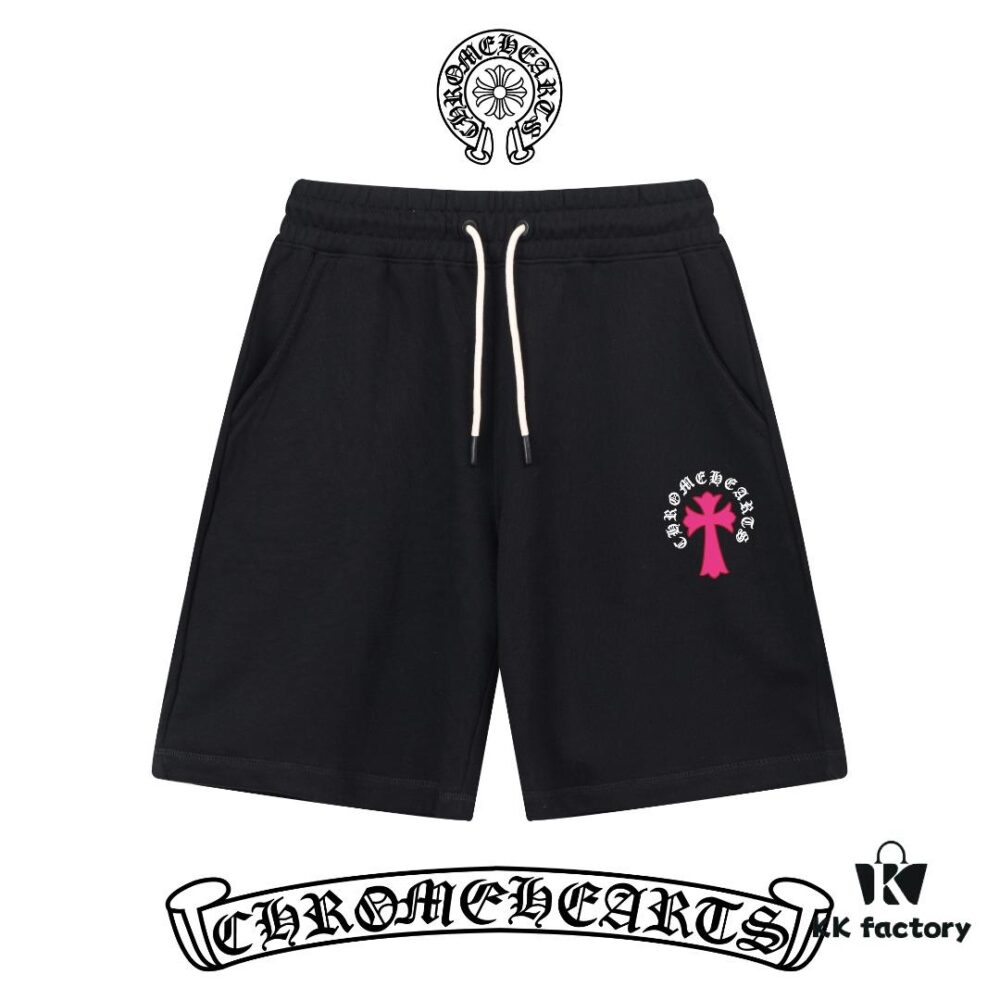 6931a3a9ccd8ab3d7af97ec9 Premium Version (Distinct from Standard) Chrome Hearts SS Collection Slim-Fit Minimalist Printed Logo Unisex Shorts Compatible with All Body Types