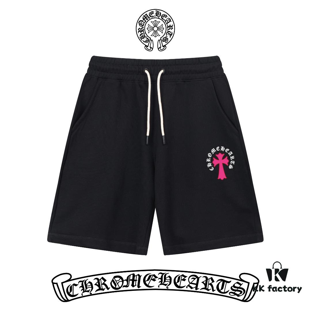 6931a3a9ccd8ab3d7af97ec9 Premium Version (Distinct from Standard) Chrome Hearts SS Collection Slim-Fit Minimalist Printed Logo Unisex Shorts Compatible with All Body Types