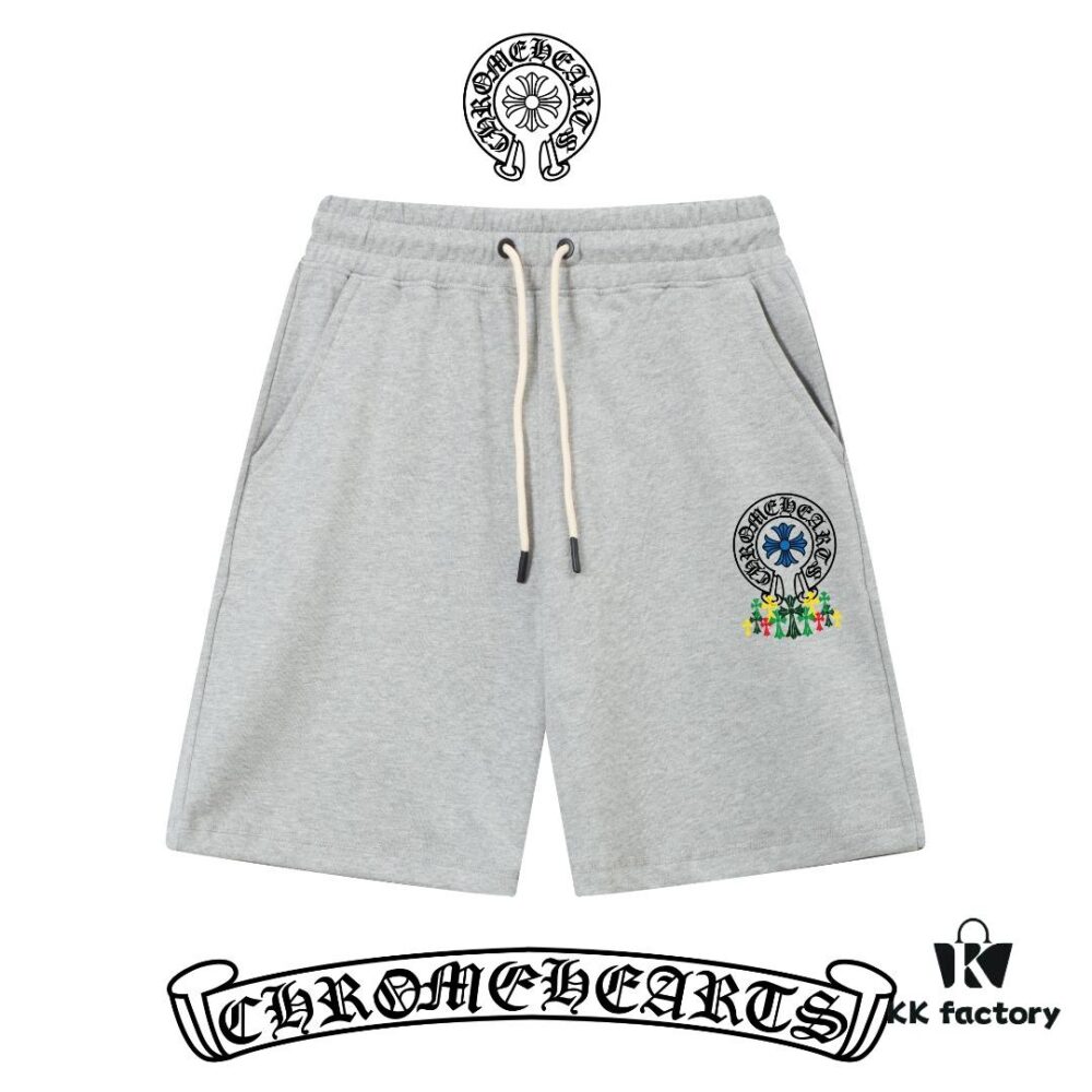 6931a3a9ccd8ab3d7af97ed2 Chrome Hearts SS Collection Premium Version Slim Fit Minimalist Printed Logo Unisex Shorts Compatible with All Body Types