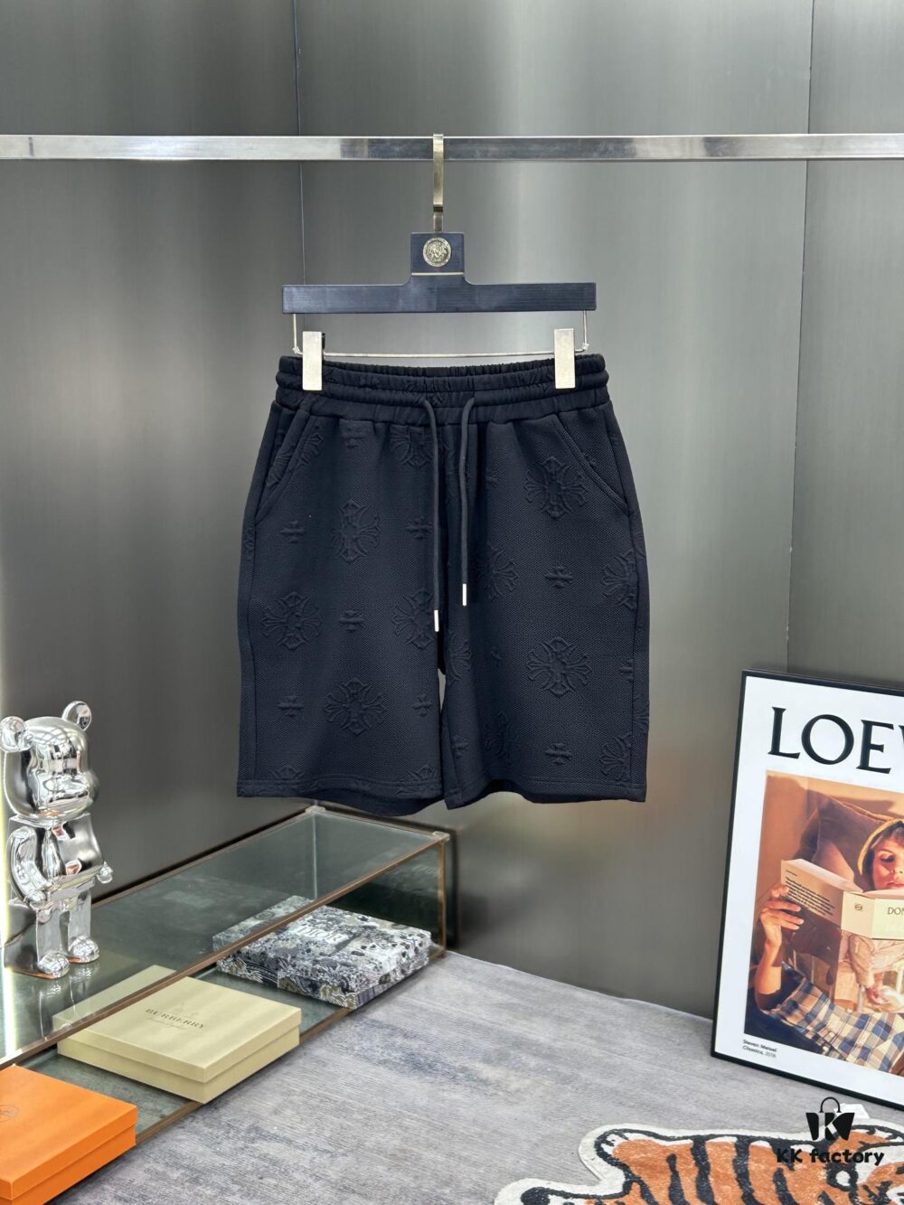 6931a3aaccd8ab3d7af97edb Chrome Hearts 2025 Spring/Summer New High-Density Jacquard Knit Shorts