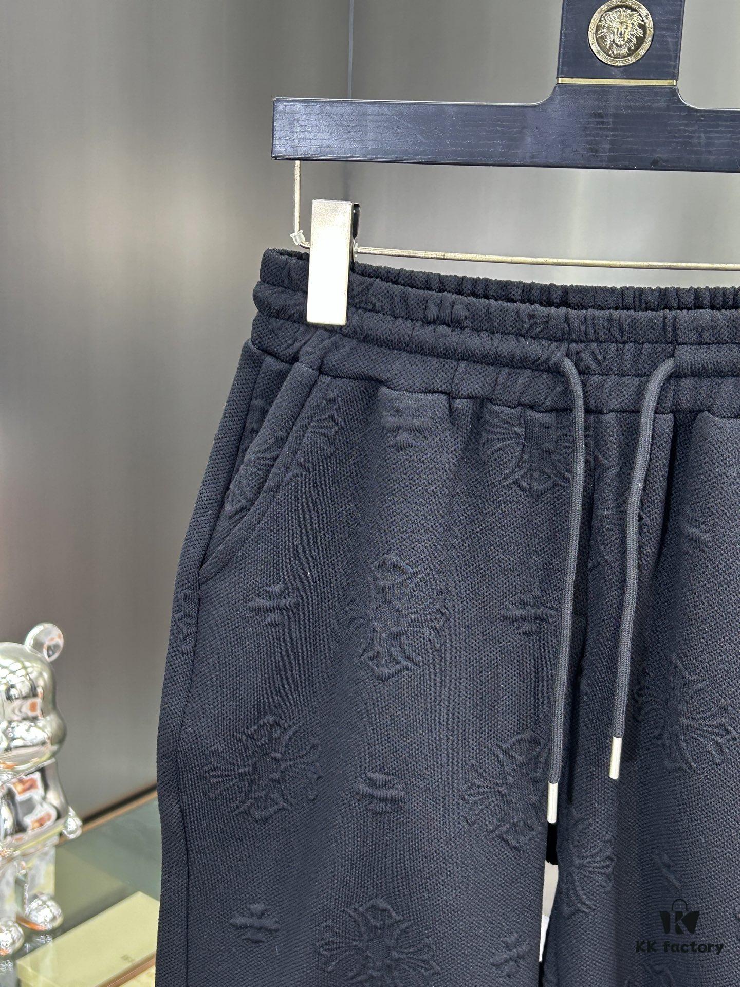 6931a3aaccd8ab3d7af97edf Chrome Hearts 2025 Spring/Summer New High-Density Jacquard Knit Shorts