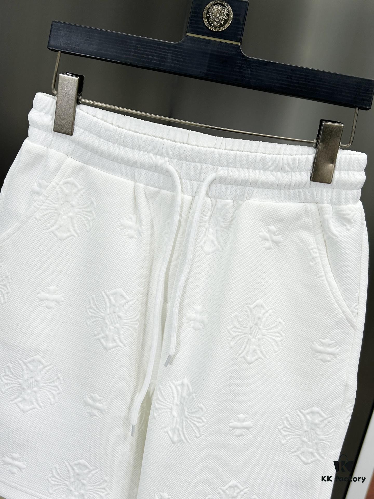 6931a3aaccd8ab3d7af97eeb Chrome Hearts 2025 Spring/Summer New Arrival Jacquard Knit Shorts