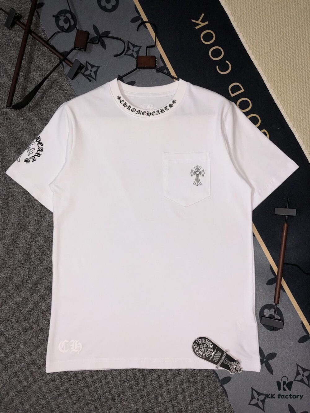 6931a3acccd8ab3d7af97efd Chrome Hearts / 25s Summer Collection, Front and Back Print, 260g Combed Compact Cotton, High Quality Unisex T-Shirt