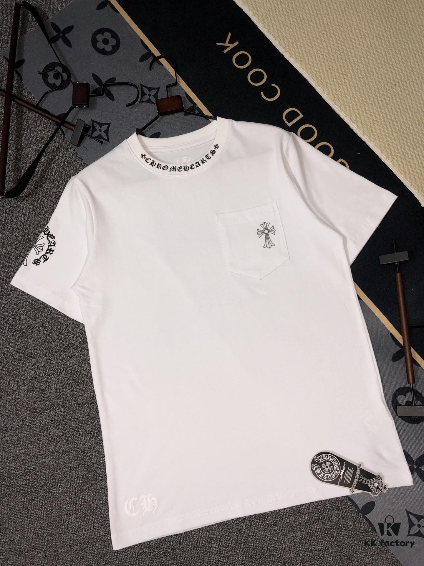 6931a3acccd8ab3d7af97efe Chrome Hearts / 25s Summer Collection, Front and Back Print, 260g Combed Compact Cotton, High Quality Unisex T-Shirt