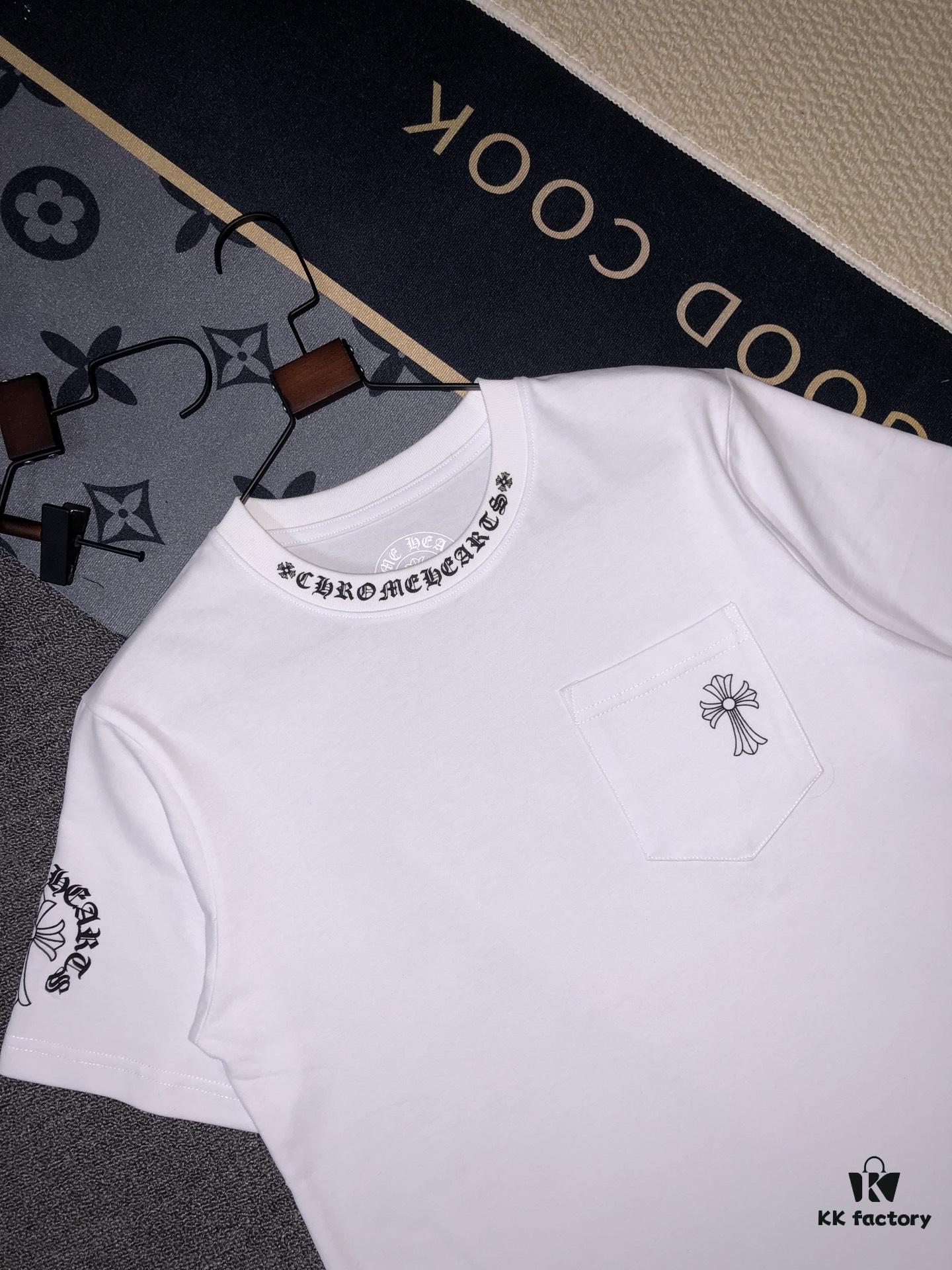 6931a3acccd8ab3d7af97eff Chrome Hearts / 25s Summer Collection, Front and Back Print, 260g Combed Compact Cotton, High Quality Unisex T-Shirt