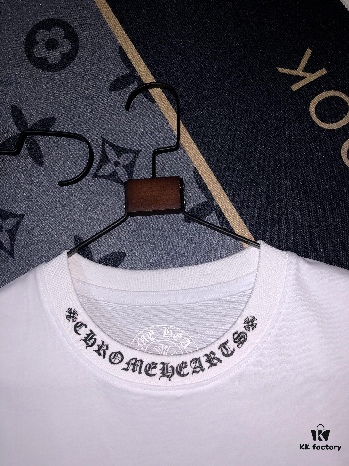 6931a3acccd8ab3d7af97f00 Chrome Hearts / 25s Summer Collection, Front and Back Print, 260g Combed Compact Cotton, High Quality Unisex T-Shirt