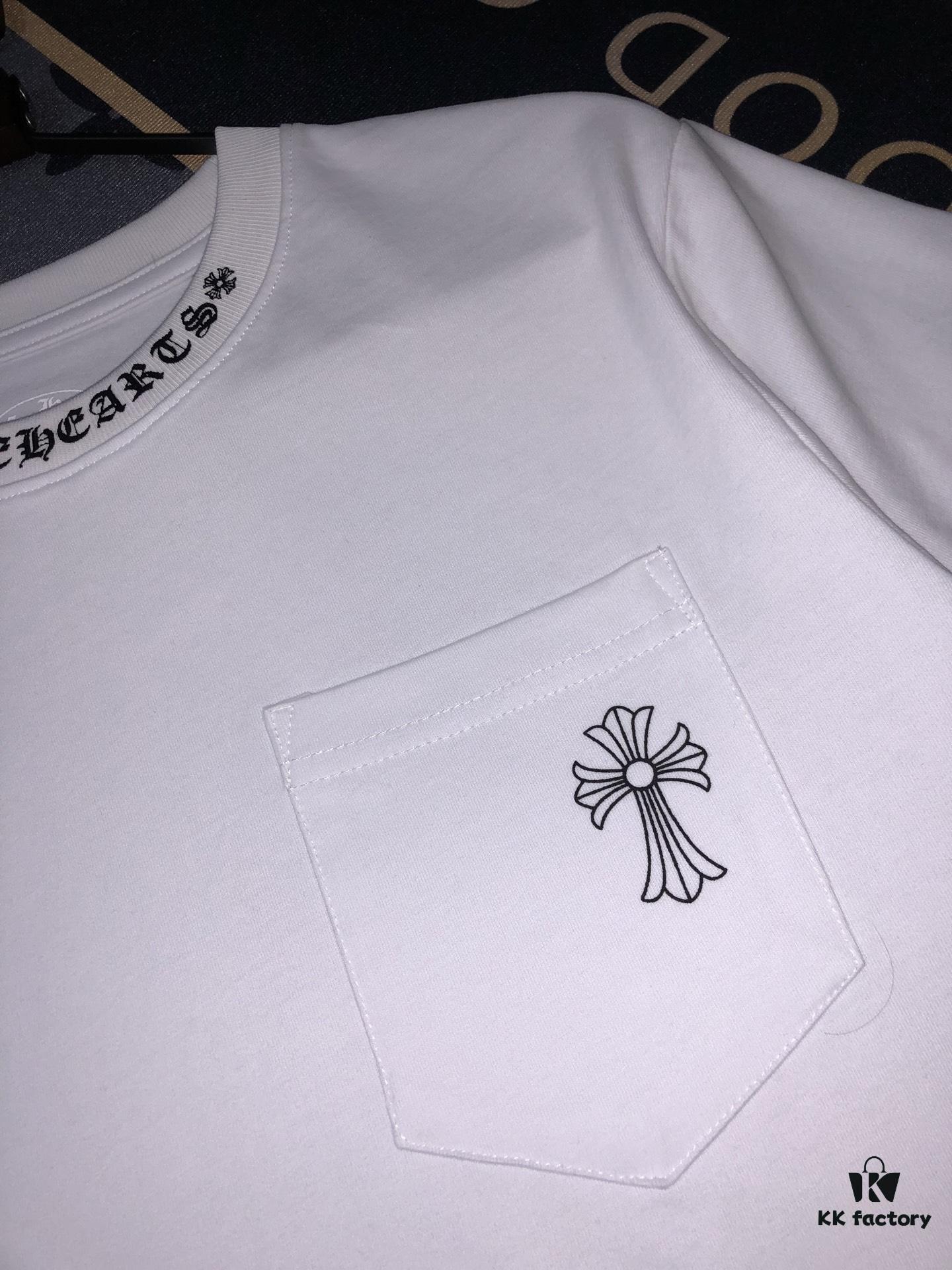 6931a3acccd8ab3d7af97f01 Chrome Hearts / 25s Summer Collection, Front and Back Print, 260g Combed Compact Cotton, High Quality Unisex T-Shirt