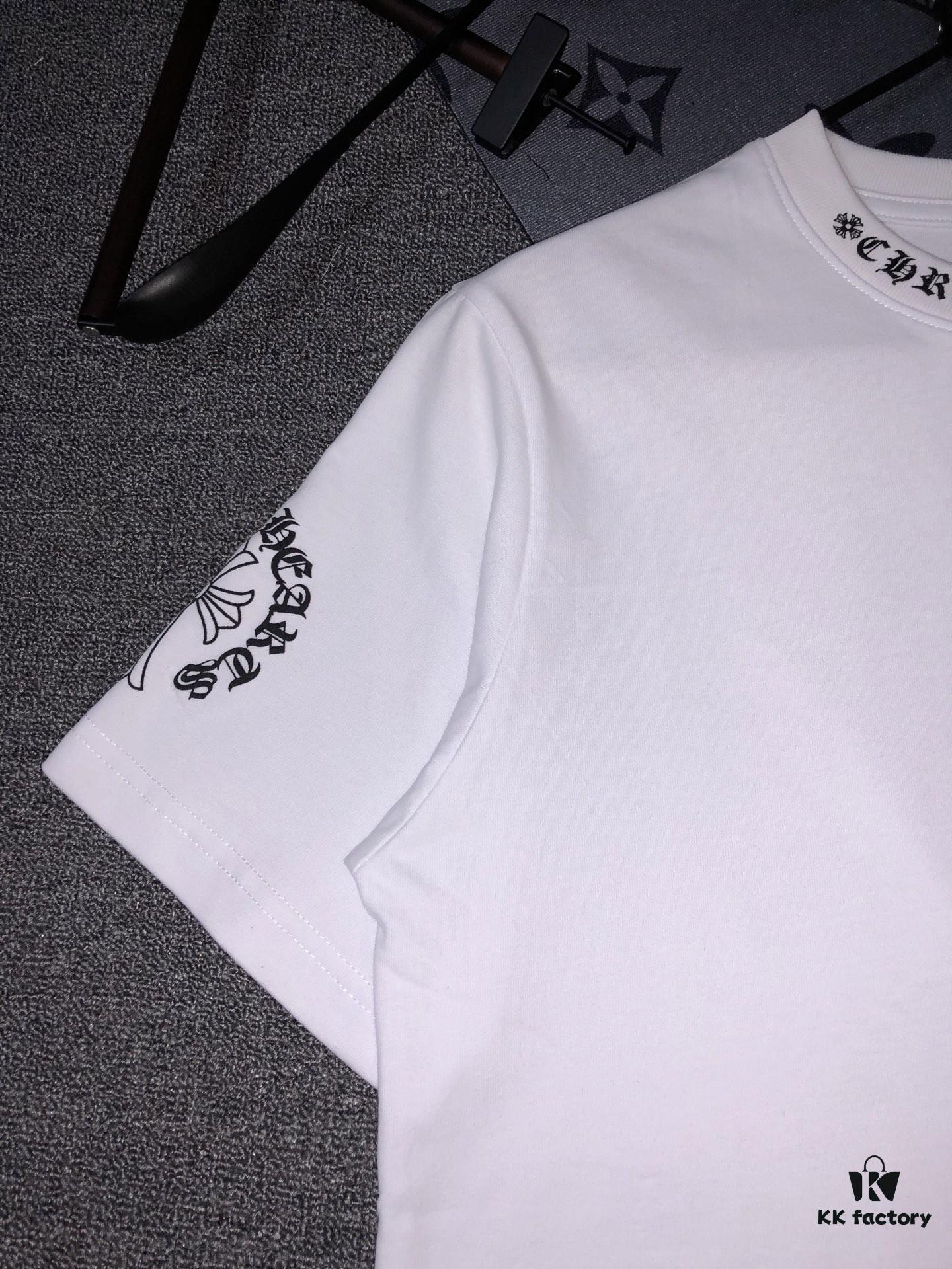 6931a3acccd8ab3d7af97f02 Chrome Hearts / 25s Summer Collection, Front and Back Print, 260g Combed Compact Cotton, High Quality Unisex T-Shirt
