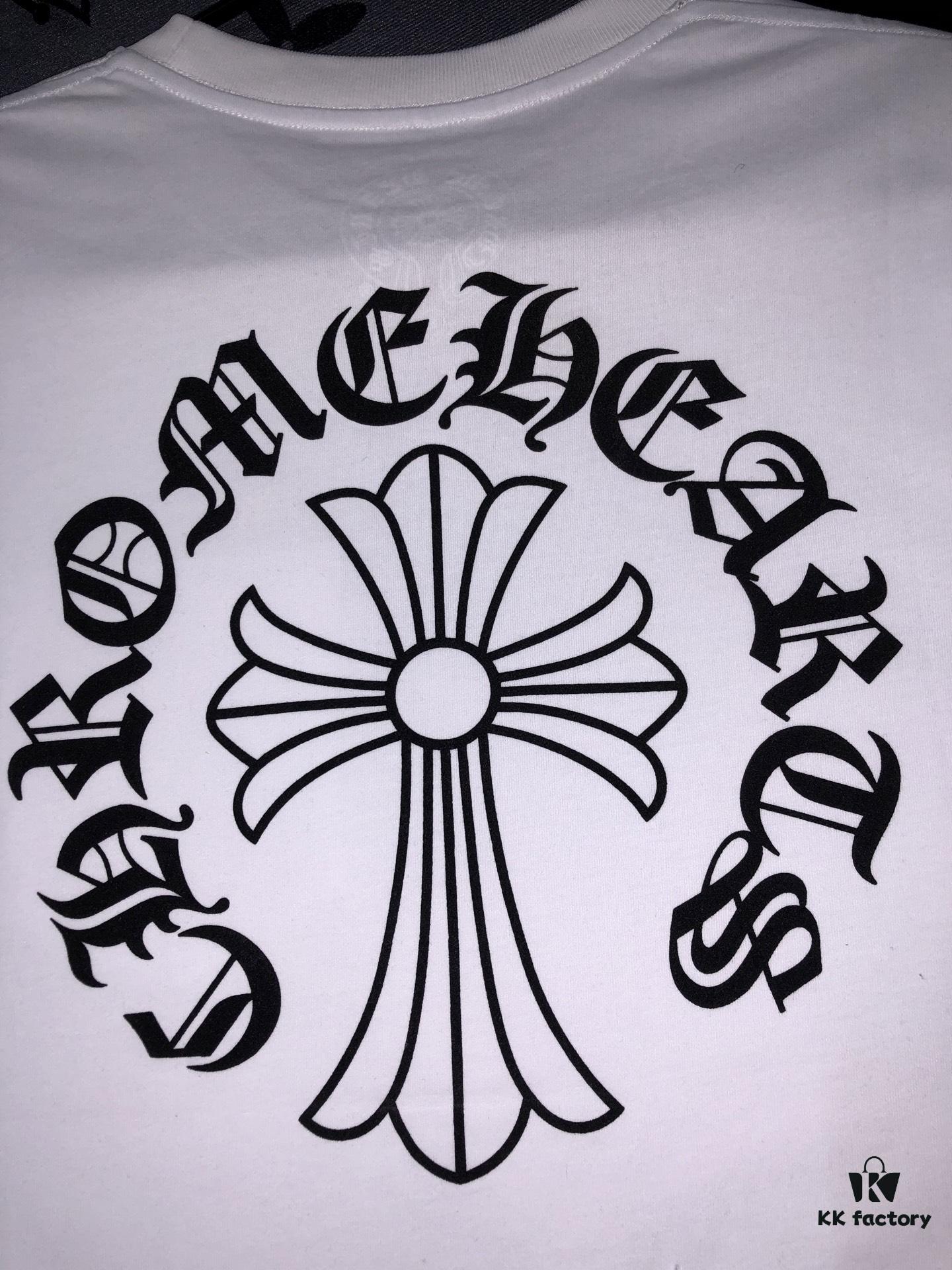 6931a3acccd8ab3d7af97f07 Chrome Hearts / 25s Summer Collection, Front and Back Print, 260g Combed Compact Cotton, High Quality Unisex T-Shirt