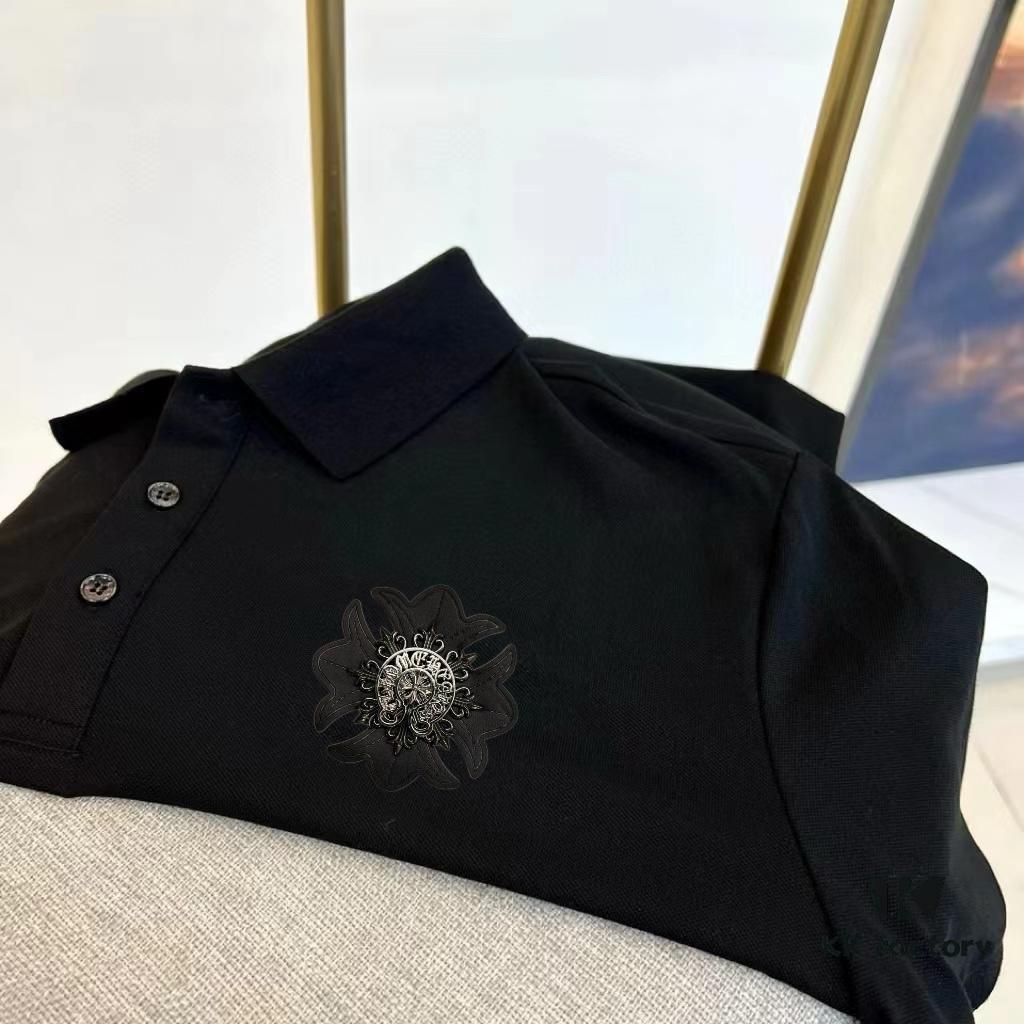 6931a3afccd8ab3d7af97f36 Chrome Hearts High-End Exclusive Piqué Polo Shirt (Triple Tags Complete)