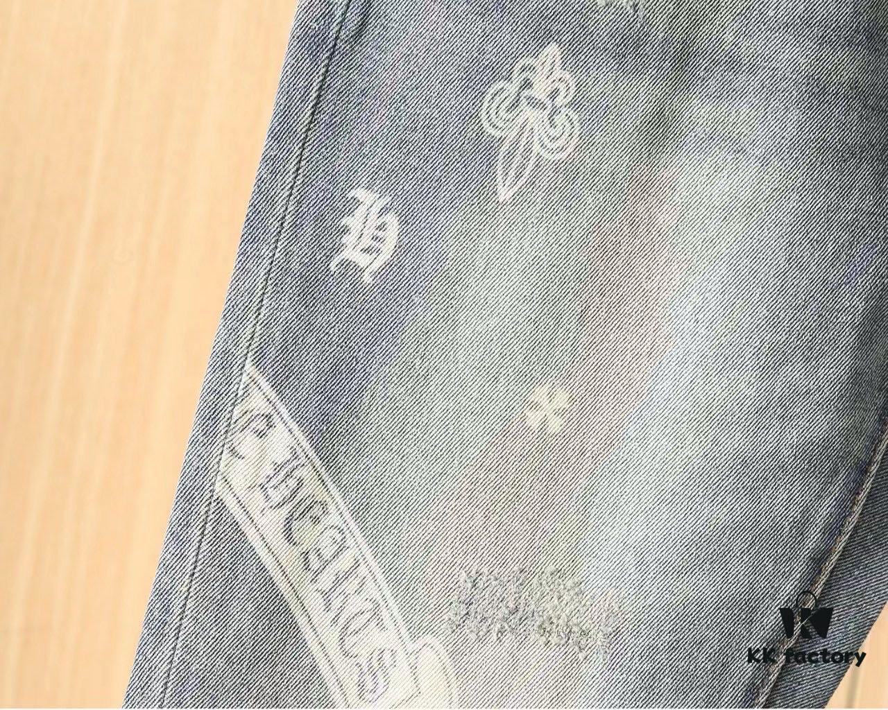 6931a3afccd8ab3d7af97f40 Chrome Hearts 2025 Spring/Summer New Arrival Hot Selling Stock Super Custom Denim Jeans, Original Hardware, Heavy Craftsmanship, Excellent Fit