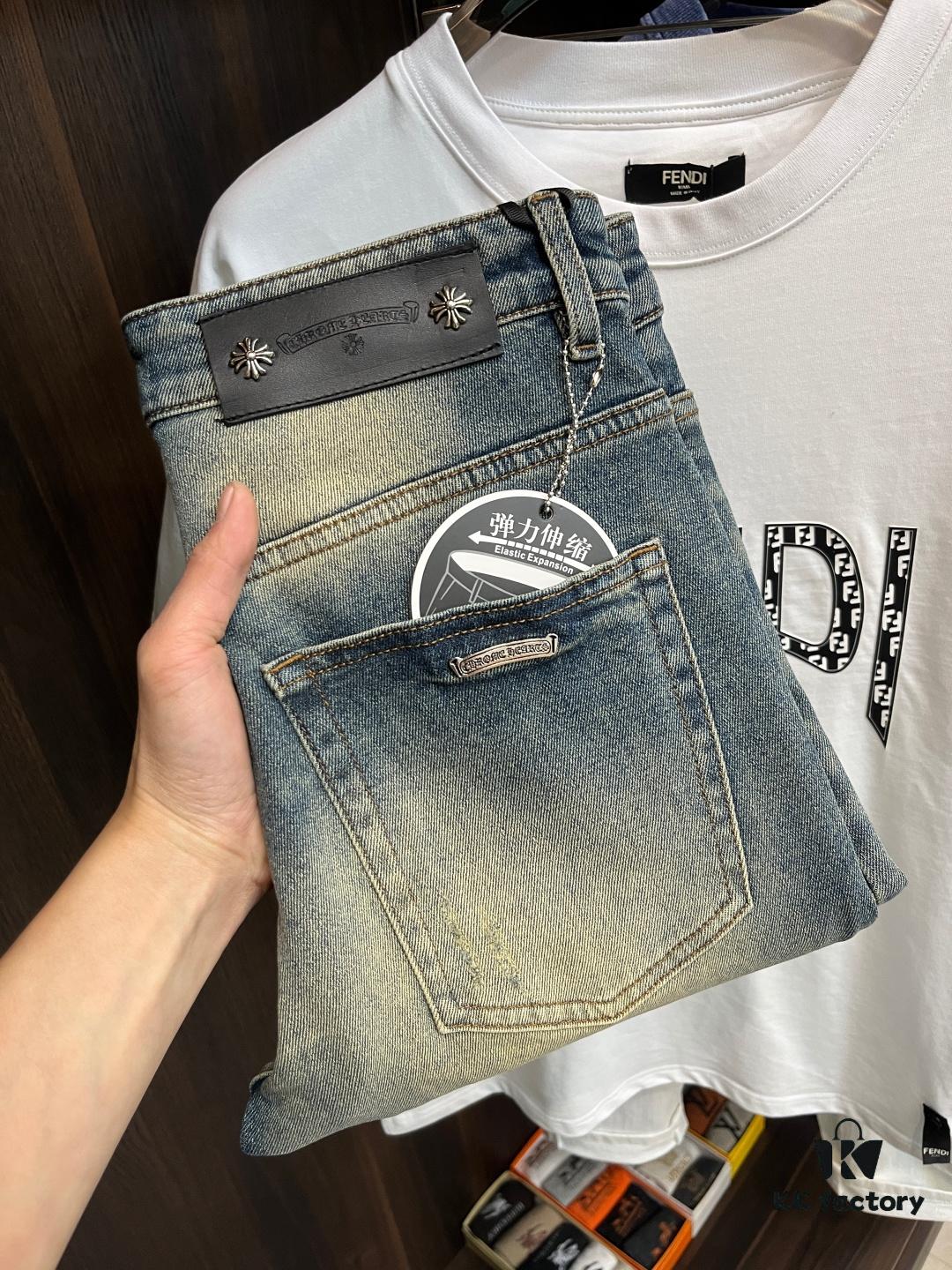 6931a3b1ccd8ab3d7af97f56 Crocodile Exclusive New Arrival Men's Fashion Casual Jeans, High-End European Style Original Stock, Trendy and Comfortable, Premium Design with Excellent Tailoring