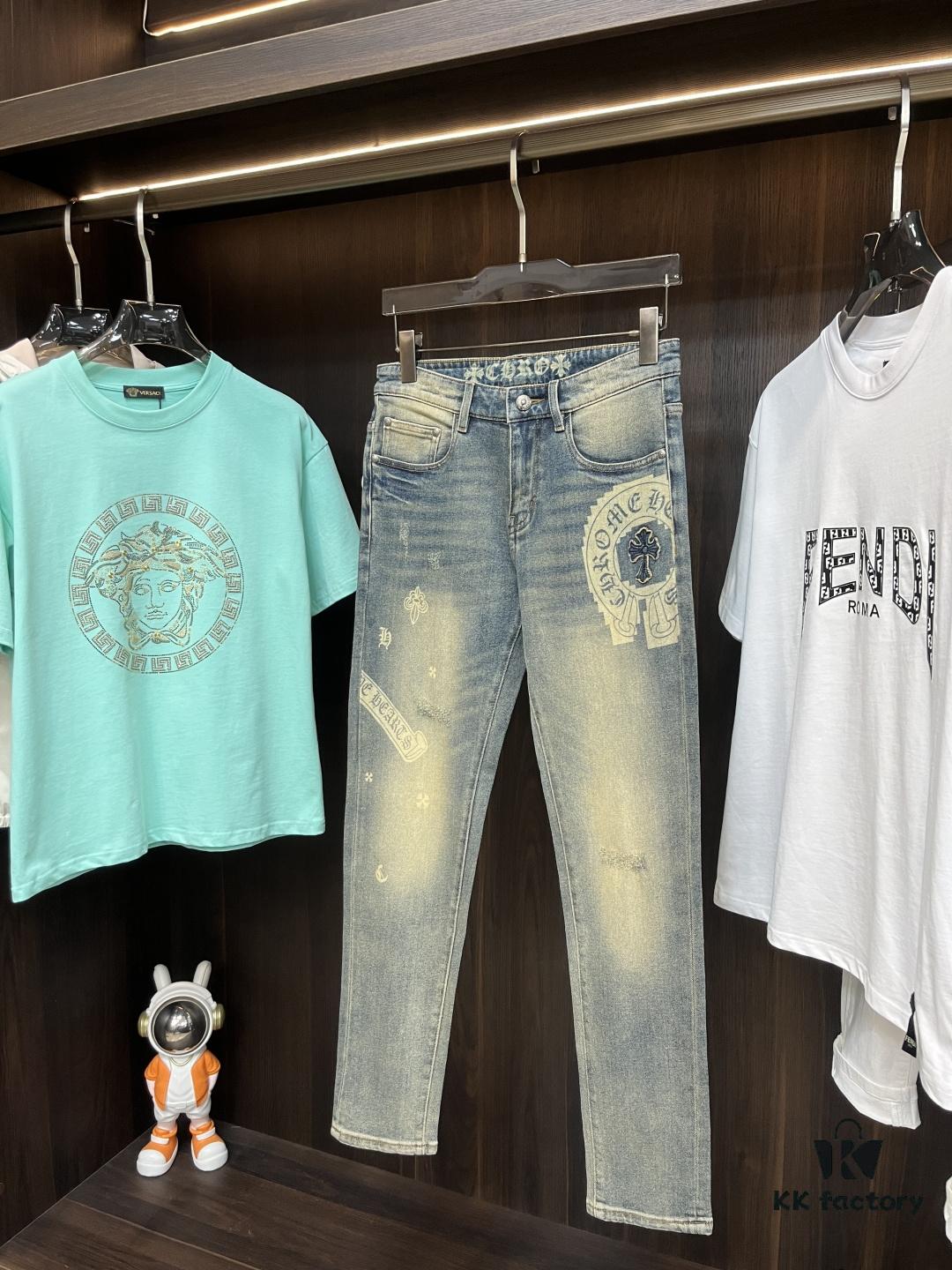 6931a3b1ccd8ab3d7af97f57 Crocodile Exclusive New Arrival Men's Fashion Casual Jeans, High-End European Style Original Stock, Trendy and Comfortable, Premium Design with Excellent Tailoring