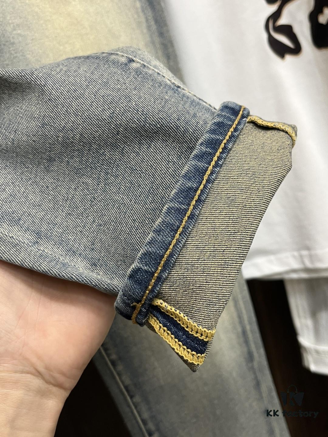 6931a3b4ccd8ab3d7af97f82 Exclusive New Arrival Crocodile Heart Style Men's Fashion Casual Jeans, High-End European Edition Original Stock Pants, Trendy and Comfortable with Excellent Breathability and Impeccable Craftsmanship, Brand-Inspired Design Concept Showcasing Premium Quality, Perfectly Tailored for a Relaxed Fit and Outstanding Silhouette