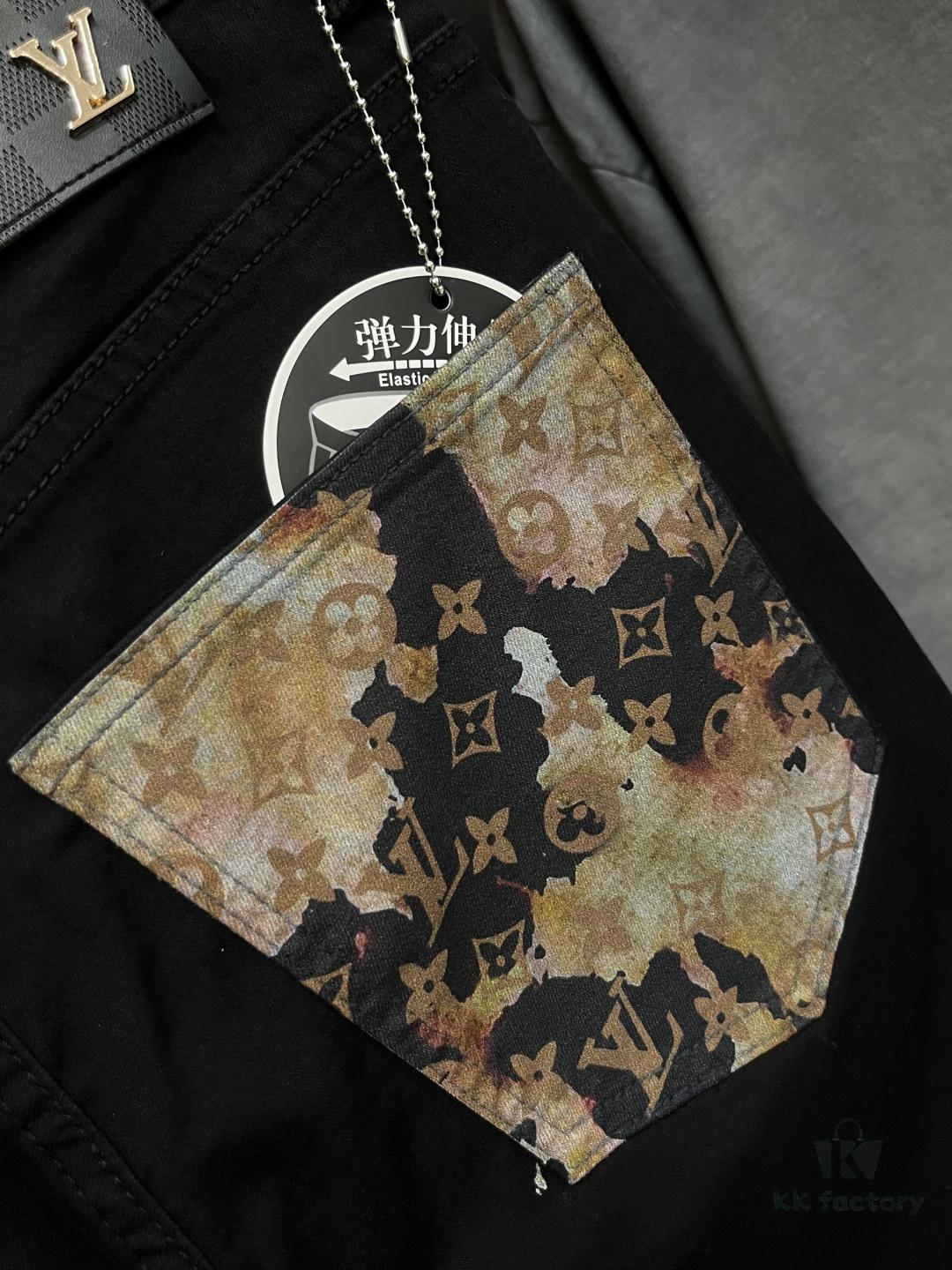 6931a3b5ccd8ab3d7af97f93 Exclusive New Arrival🔥 Chrome Hearts Style Men's Fashion Casual Jeans, High-End European Design Original Stock Pants, Trendy and Comfortable, Breathable Fabric with Impeccable Details, Brand-Inspired Design Concept Showcasing Premium Quality, Relaxed Cut with Excellent Fit