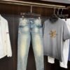 6931a3b5ccd8ab3d7af97f97 Exclusive New Arrival Crocodile Heart Men's Fashion Casual Jeans, High-End European Style Original Stock Pants, Trendy and Comfortable with Superior Craftsmanship