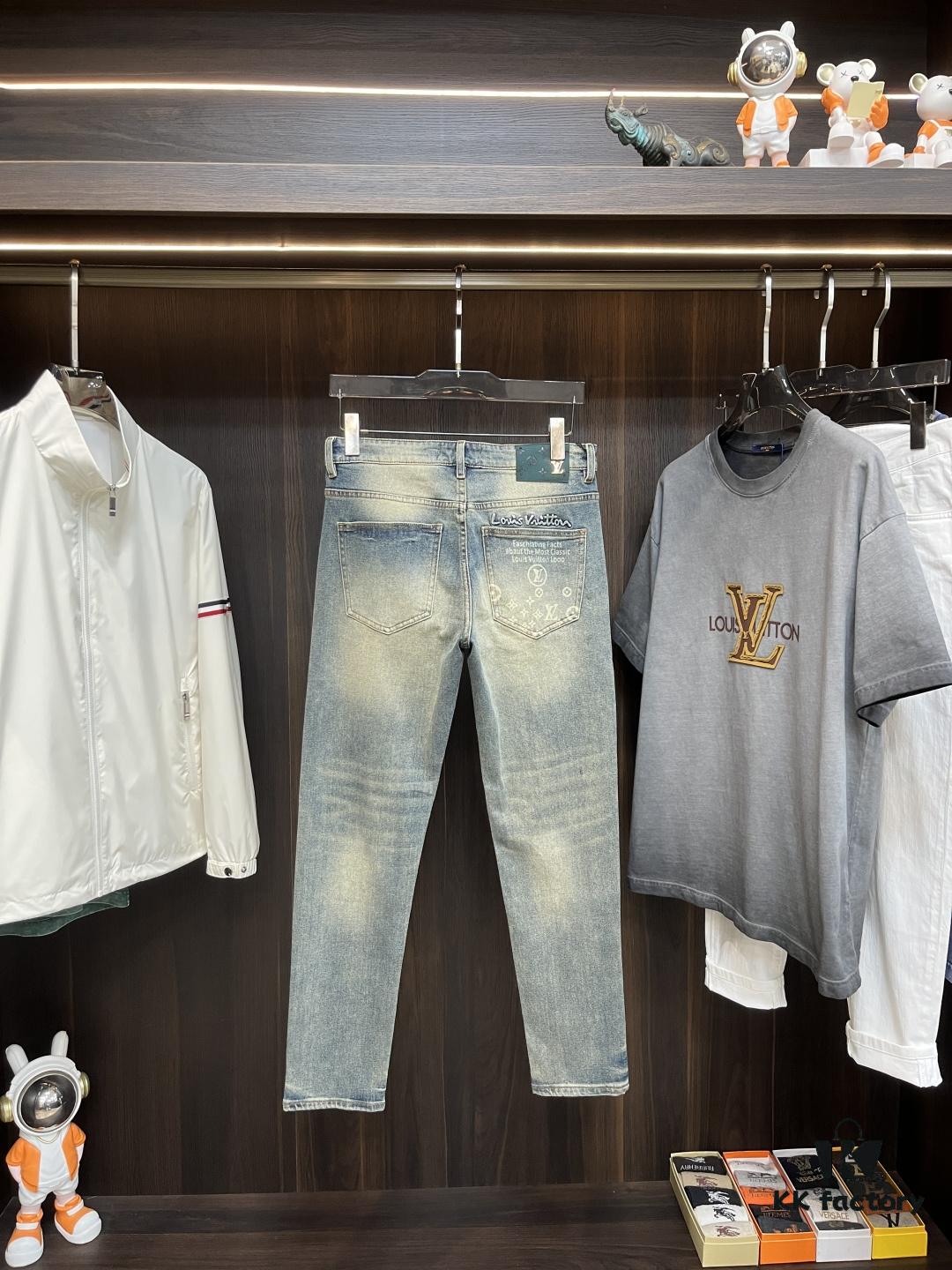 6931a3b5ccd8ab3d7af97f98 Exclusive New Arrival Crocodile Heart Men's Fashion Casual Jeans, High-End European Style Original Stock Pants, Trendy and Comfortable with Superior Craftsmanship