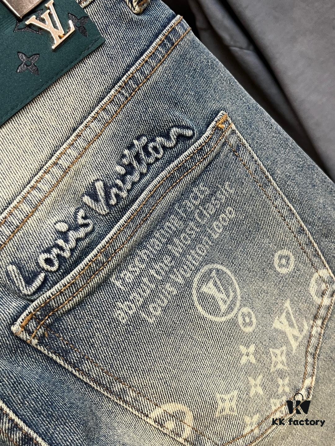 6931a3b5ccd8ab3d7af97f9b Exclusive New Arrival Crocodile Heart Men's Fashion Casual Jeans, High-End European Style Original Stock Pants, Trendy and Comfortable with Superior Craftsmanship