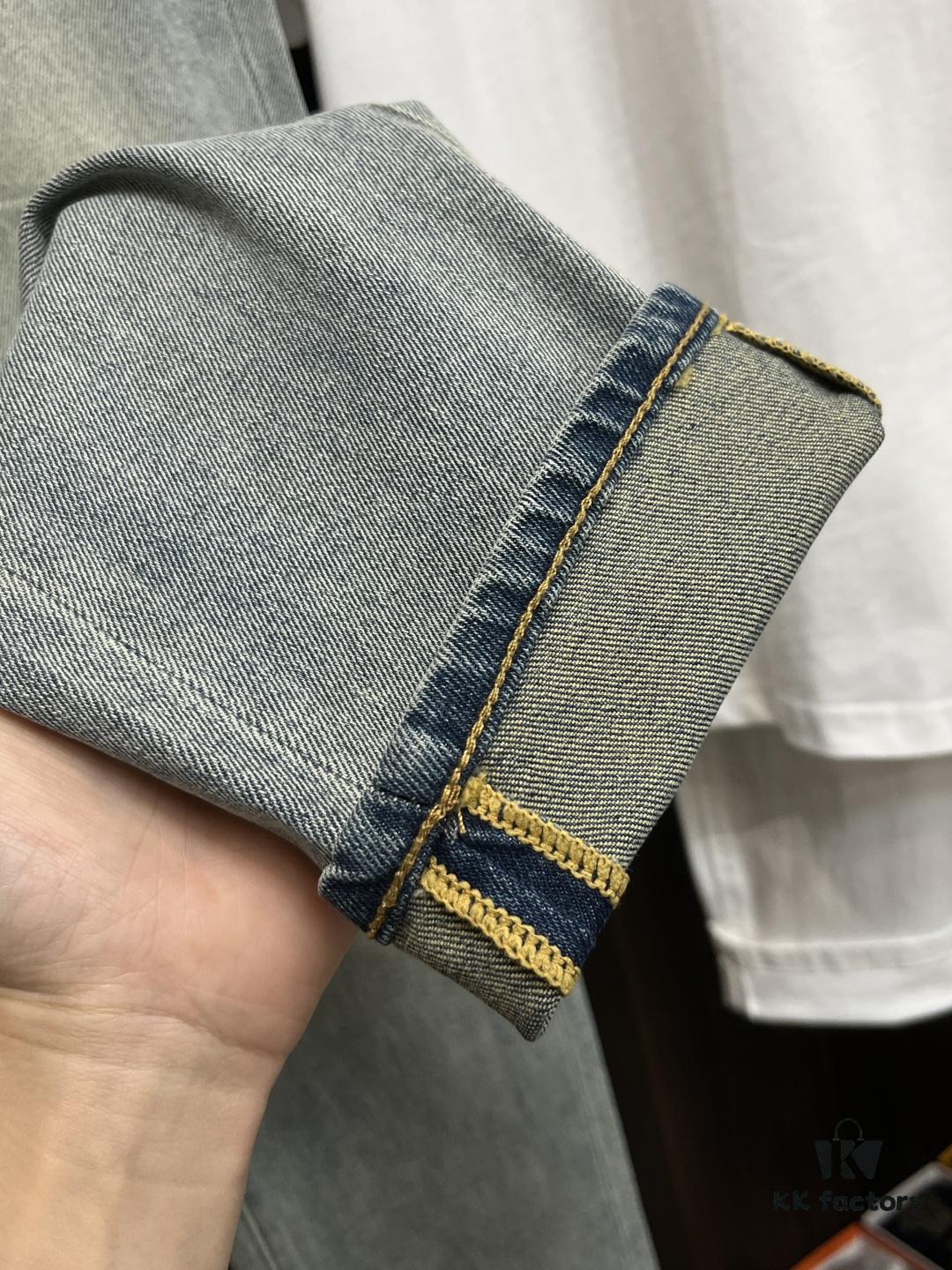 6931a3b6ccd8ab3d7af97fa6 Exclusive New Arrival Crocodile Heart Men's Fashion Casual Jeans, High-End European Style Original Stock Pants, Trendy and Comfortable with Excellent Breathability and Impeccable Details, Brand-Inspired Design Concept for Premium Quality and Stylish Relaxed Fit