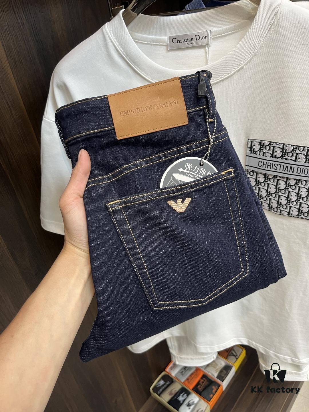 6931a3b7ccd8ab3d7af97fb9 Armani Exclusive New Arrival🔥 Duoma Ni Trendy Men's Fashion Casual Jeans, High-End European Style Original Order Pants, Stylish and Comfortable Casual Trousers with Excellent Breathability and Impeccable Details, Reflecting Brand Design Philosophy and Premium Quality, Featuring a Relaxed Cut with Flattering Silhouette