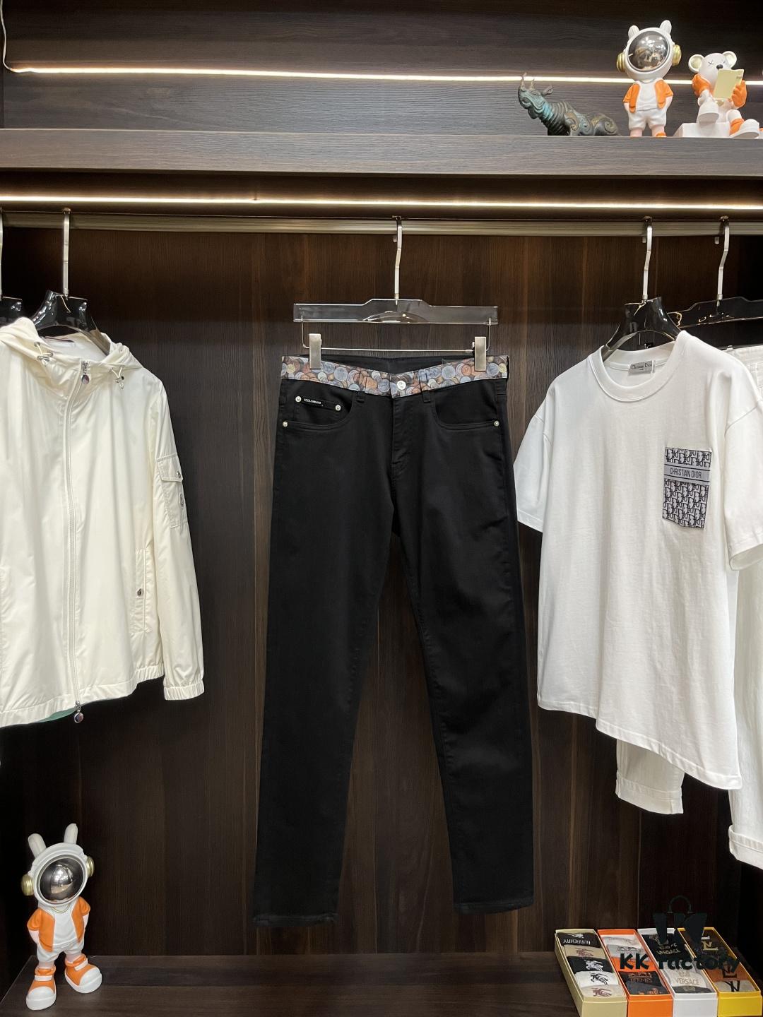 6931a3b7ccd8ab3d7af97fc2 Exclusive New Arrival CHROME HEARTS Style Men's Fashion Casual Jeans, High-End European Style Original Stock Pants, Trendy and Comfortable, Breathable Fabric with Impeccable Details, Brand-Inspired Design Concept Exuding Premium Quality, Relaxed Tailoring for an Outstanding Fit