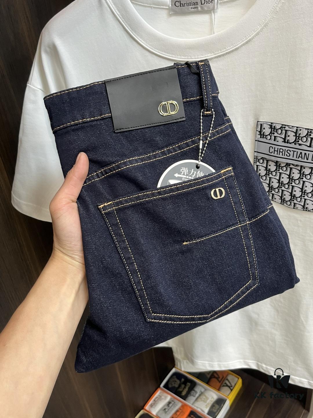 6931a3b7ccd8ab3d7af97fca Exclusive New Arrival 🔥 Chrome Hearts Style Men's Fashion Casual Jeans, High-End European Original Design Pants, Trendy and Comfortable, Breathable Fabric with Impeccable Details, Brand-Inspired Aesthetic Reflecting Premium Quality, Relaxed Tailoring for an Excellent Fit